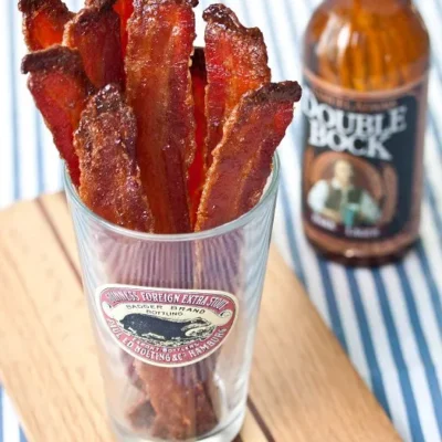 Beer Candied Bacon