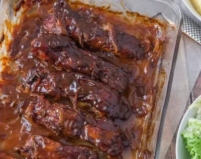 Beer N Bbq Braised Country Style Pork Ribs