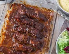 Beer N Bbq Braised Country Style Pork Ribs