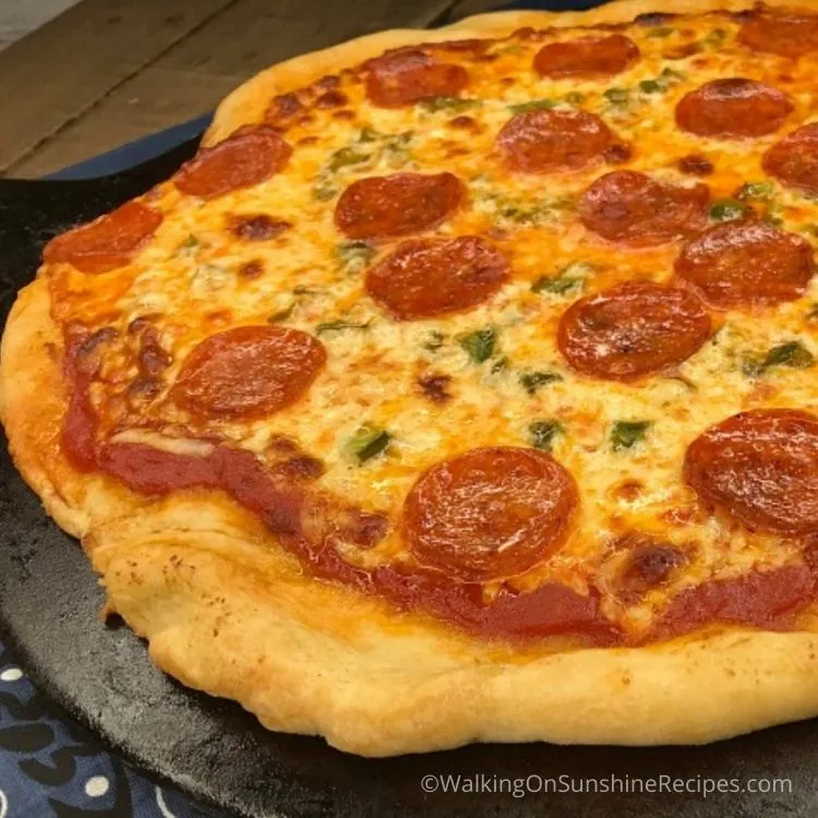 Beer Pizza Crust