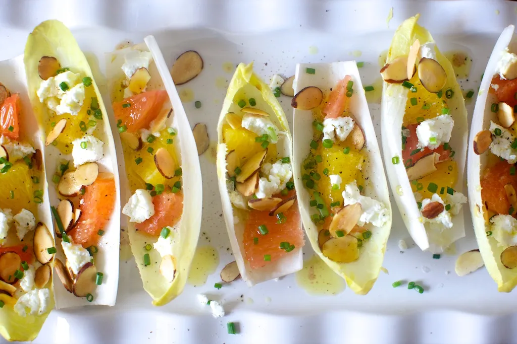 Belgian Endive, Orange And Date Salad