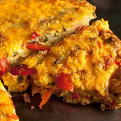 Bell Pepper And Potato Frittata