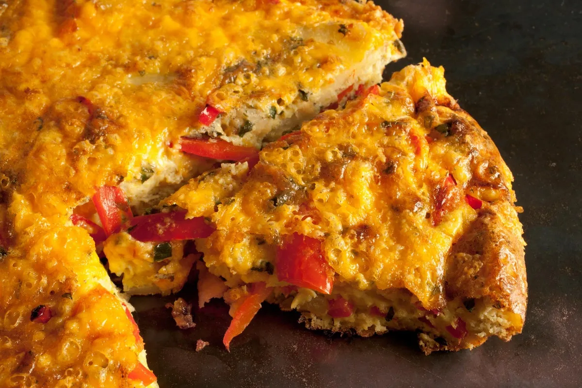 Bell Pepper And Potato Frittata