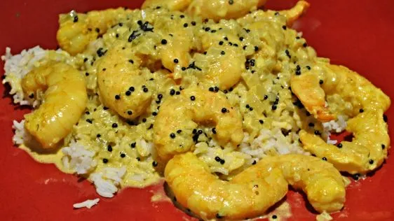 Bengali Chingri Malai Curry Shrimp Milk