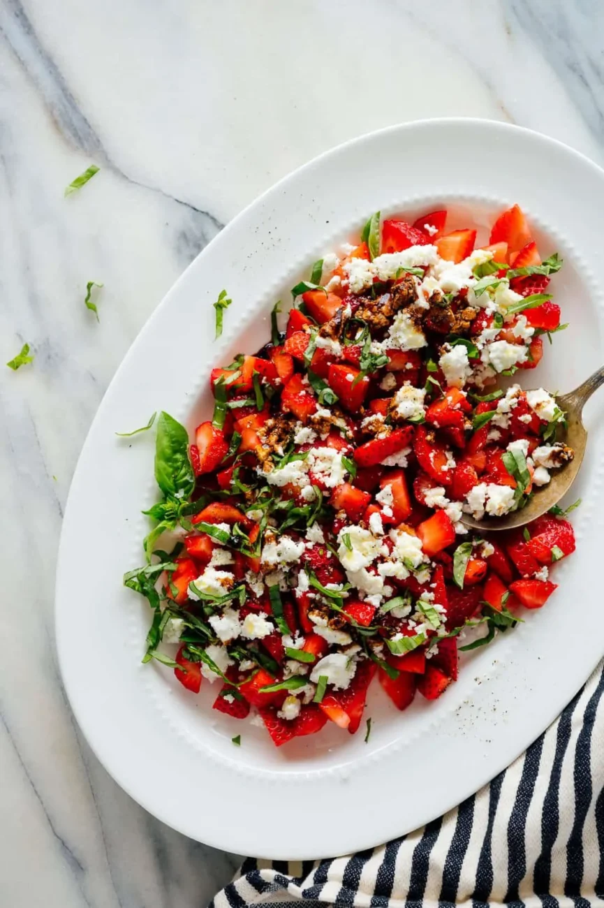 Berries, Basil, And Balsamic