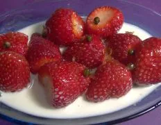 Berries With Pepper Sauce