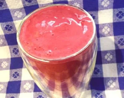 Berry Smoothie Bliss: A Ww-Friendly 2-Point Treat