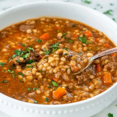 Best Ever Beef Barley Soup