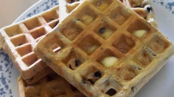 Best-Ever Homemade Blueberry Waffles Recipe