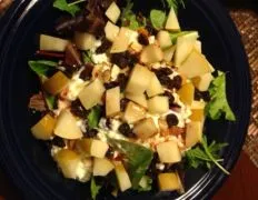 Best Pear And Almond Salad Low Cal!!!!