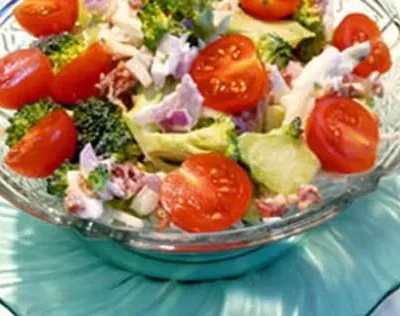 Best Raw- Broccoli Salad