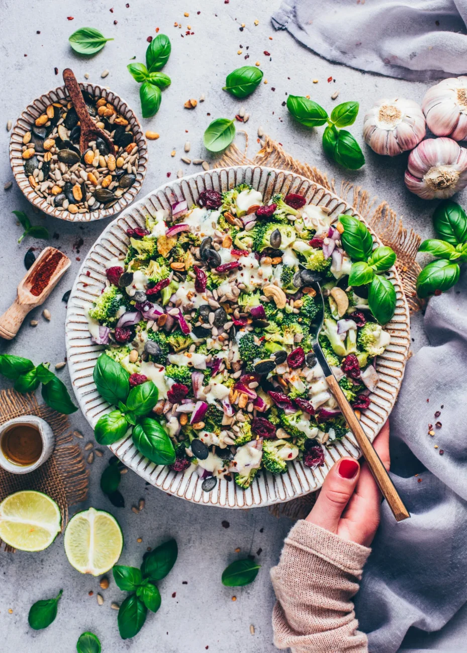 Best Raw Broccoli Salad