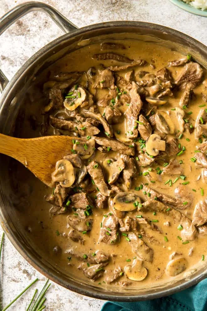 Betty Crockers Beef Stroganoff