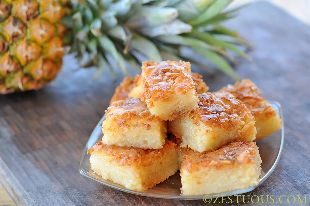 Bibingka  Filipino Coconut Cake