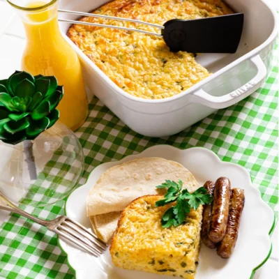 Bite Sized Chile Relleno Squares