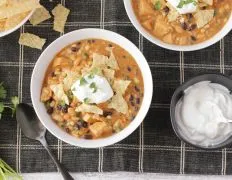 Black And White Bean Chicken Chili