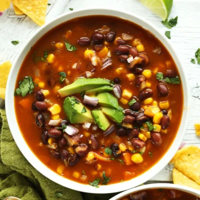 Black Bean And Corn Soup