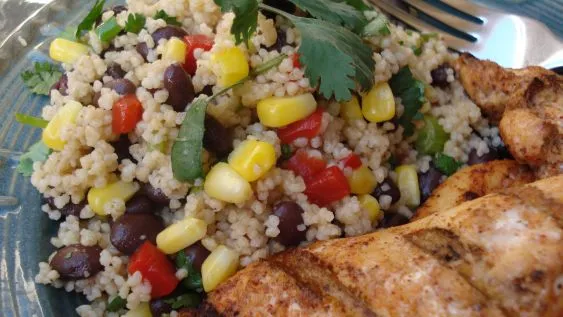 Black Bean And Couscous Salad