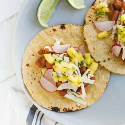 Black Bean And Pineapple Salsa