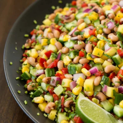 Black Bean &Amp; Black-Eyed Pea Salad