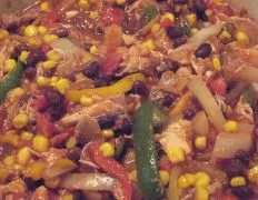 Black Bean Chicken Stew Oamc