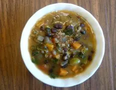 Black Bean Quinoa Soup
