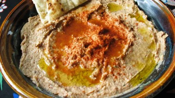 Black Eyed Pea & Chorizo Hummus Zwt-8