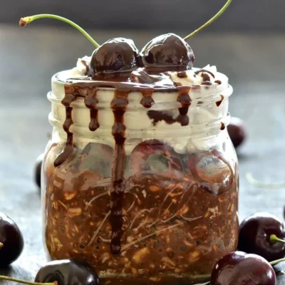 Black Forest Oatmeal Chocolate