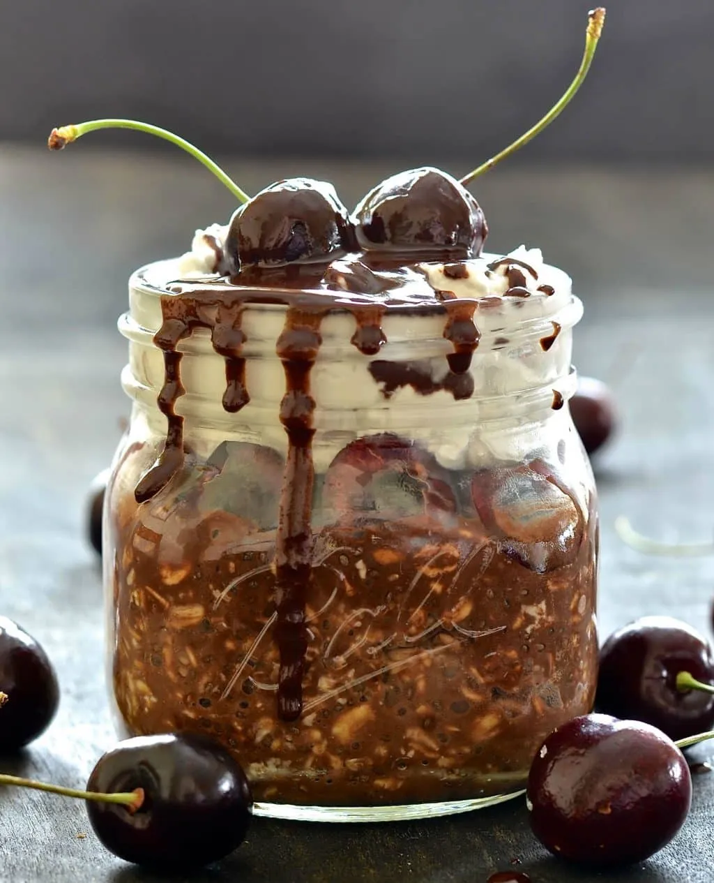 Black Forest Oatmeal Chocolate