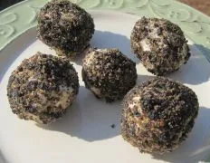 Black Olives Goat Truffles