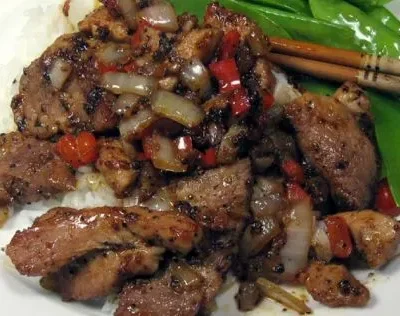 Black Pepper Pork Stir-Fry: Authentic Thai Recipe