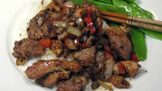 Black Pepper Pork Stir-Fry: Authentic Thai Recipe