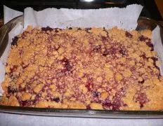 Blackberry Crunch Bars