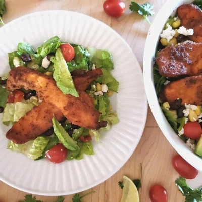 Blackened Chicken Fiesta Salad