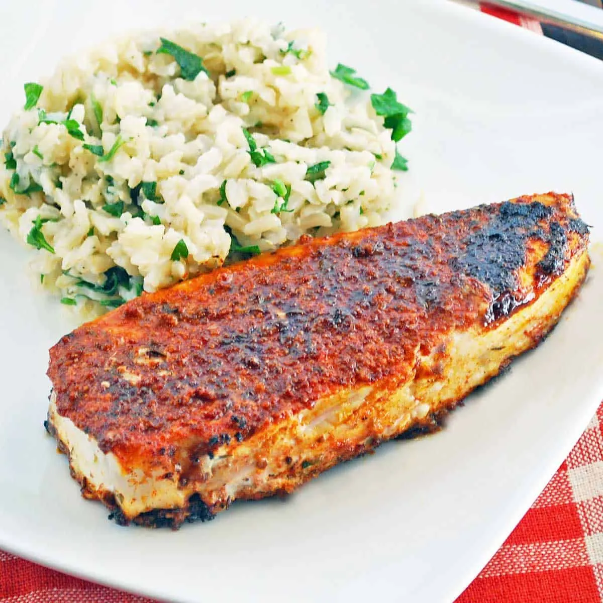 Blackened Halibut