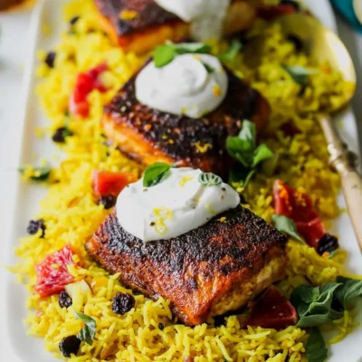 Blackened Indian Salmon