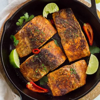 Blackened Salmon Fillets