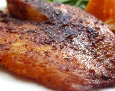 Blackened Tilapia