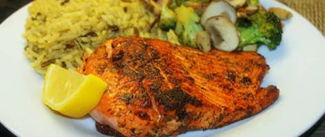 Blackened Trout