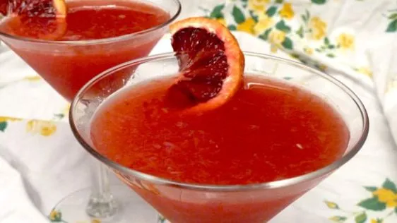 Blood Orange Martini