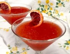 Blood Orange Martini