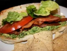 Blt With Spicy Guacamole