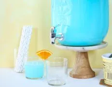 Blue Baby Shower Punch