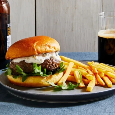 Blue Cheese Burgers