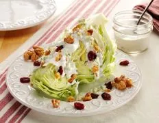 Blue Cheese and Walnut Wedge Salad Recipe