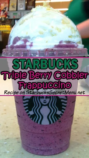 Blueberries And Cream Frappuccino