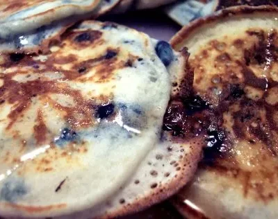 Blueberry And Lemon Pikelets