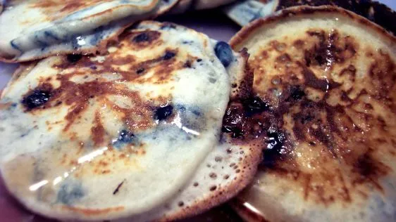 Blueberry And Lemon Pikelets