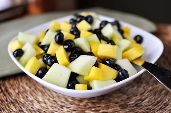 Blueberry And Mango Fruit Salad