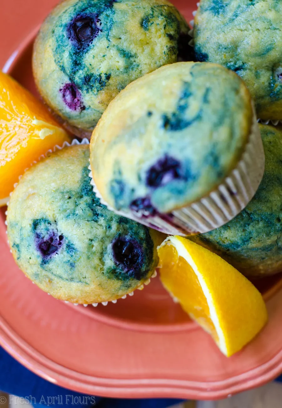 Blueberry And Orange Cupcakes